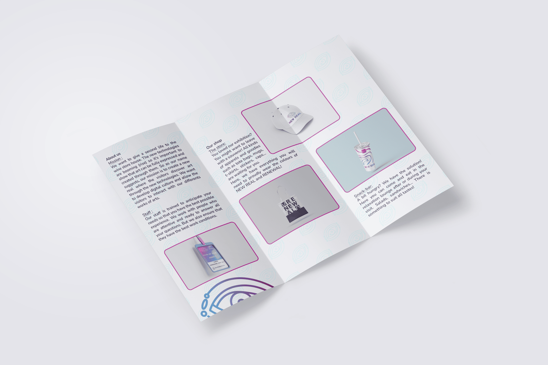 Mockup du flyer de l'événement