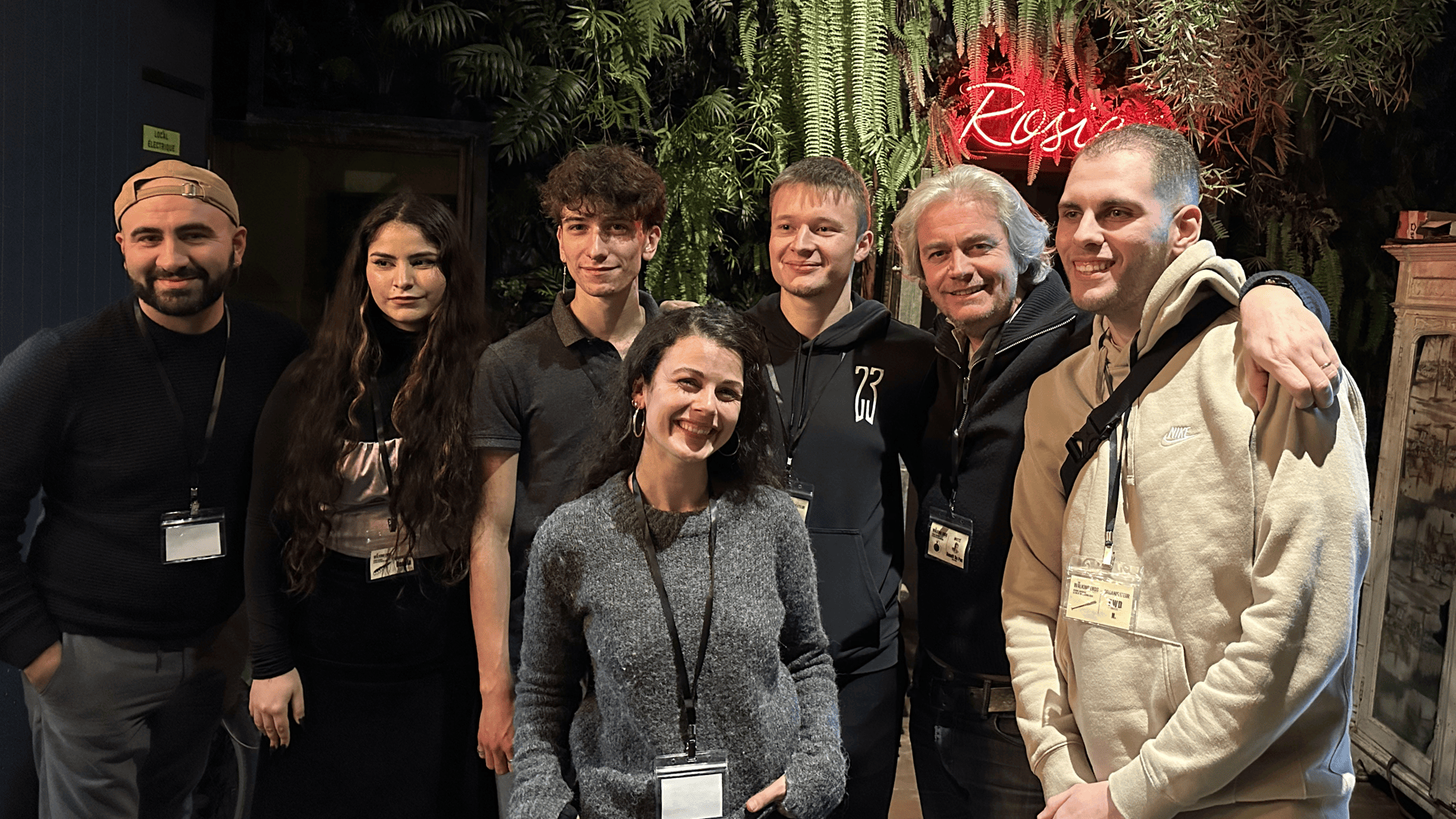 VFenséries, Dounïa, moi-même, Lilly Caruso, Nathan, Benoït du Pac & Nassim