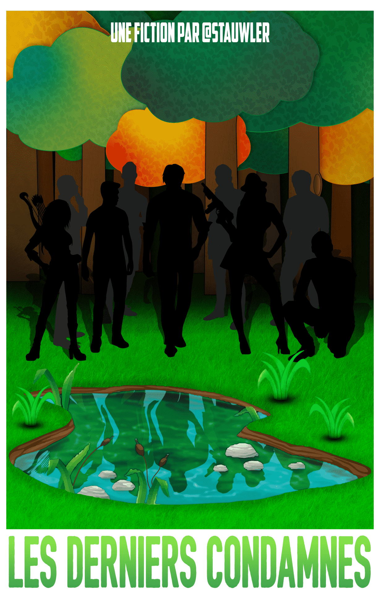 Seconde version de la première de couverture de la fiction "Les Derniers Condamnés"